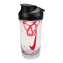 Пляшка для води Nike TR RECHARGE SHAKER BOTTLE 16 OZ N.101.2242.912.16 чорний, червоний 473 мл (887791793195)