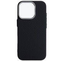 Чохол до мобільного телефона Armorstandart LikeCarbon2 MagCase Apple iPhone 15 Pro Kevlar Black (ARM88589)