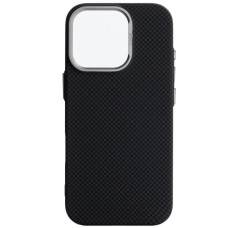 Чохол до мобільного телефона Armorstandart LikeCarbon2 MagCase Apple iPhone 15 Pro Kevlar Black (ARM88589)