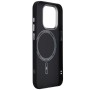 Чохол до мобільного телефона Armorstandart LikeCarbon2 MagCase Apple iPhone 15 Pro Kevlar Black (ARM88589)