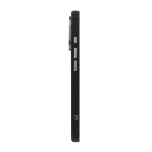 Чохол до мобільного телефона Armorstandart LikeCarbon2 MagCase Apple iPhone 15 Pro Kevlar Black (ARM88589)
