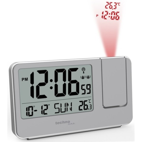 Настільний годинник Technoline WT534 проекційний Grey (DAS302336)