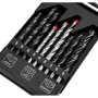 Набір свердл Graphite по металу, цеглі, 5–6,8мм, 9шт (54T431)