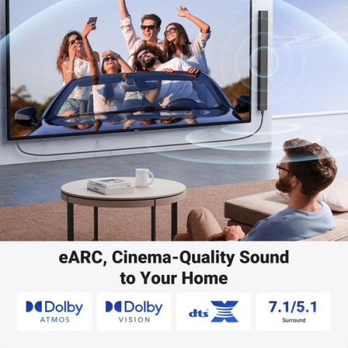 Кабель мультимедійний HDMI M to HDMI M 10.0m 8K60Hz 48Gbps braided Ugreen (95966)