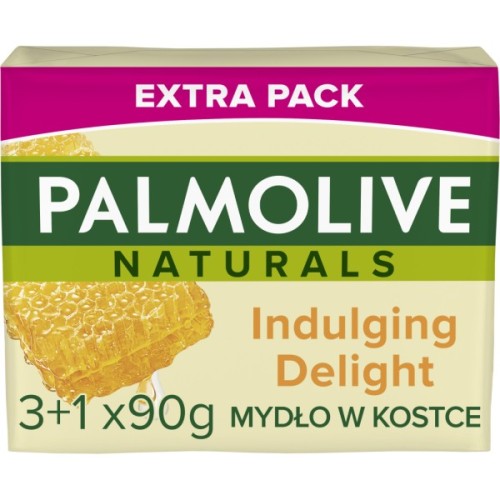Тверде мило Palmolive Milk & Honey Bar Soap 4 х 90 г (8718951738997)