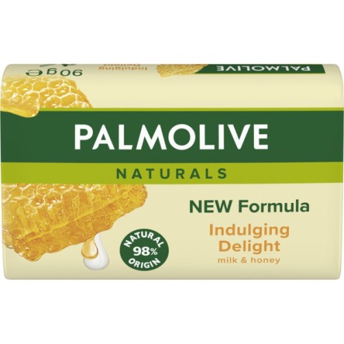 Тверде мило Palmolive Milk & Honey Bar Soap 4 х 90 г (8718951738997)