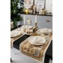 Доріжка на стіл Прованс гобеленова Золоте свято 40х140 см (036307)