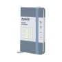 Книга записна Axent Partner 95x140 мм, 96 аркушів, клітинка, сіра (8301-62-A)