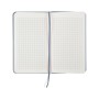Книга записна Axent Partner 95x140 мм, 96 аркушів, клітинка, сіра (8301-62-A)