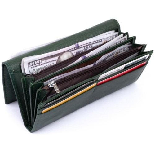 Гаманець ST Leather Зелений (19240)