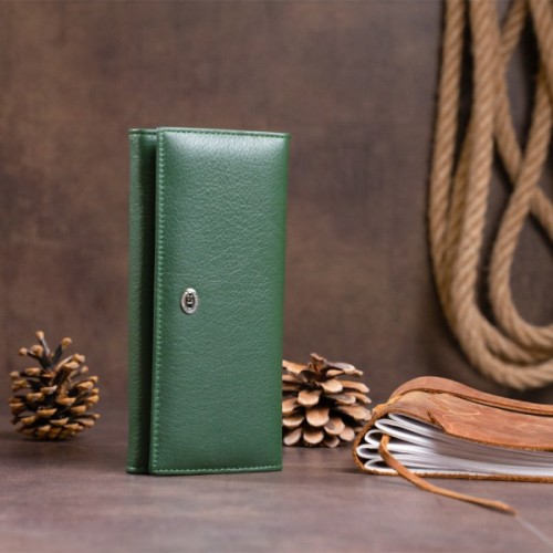 Гаманець ST Leather Зелений (19240)