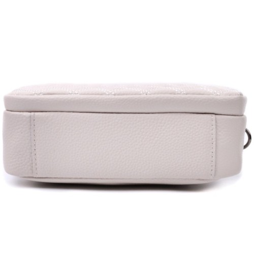 Сумка Vintage З натуральної шкіри Біла (22633)