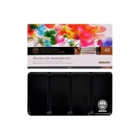 Акварельні фарби MUNGYO Gallery 48 кольорів в напівкюветах металевий пенал (8804819109488)