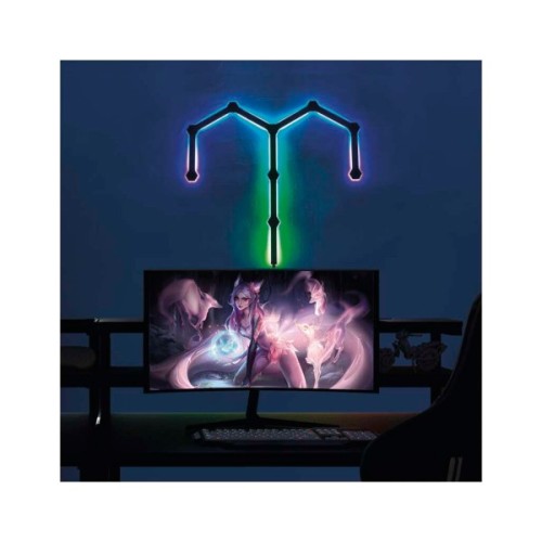 Світильник EMOS ZIW269R LINES 9шт. 34 Вт, RGBIC, WIFI black (ZIW269R)