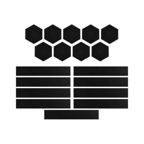 Світильник EMOS ZIW269R LINES 9шт. 34 Вт, RGBIC, WIFI black (ZIW269R)