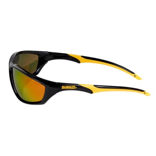 Захисні окуляри DeWALT Router, кольорові дзеркальні, полікарбонатні, з подвійними дужками (DPG96-FD)