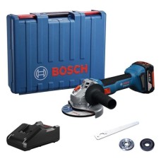 Шліфувальна машина Bosch GWS 18V-8 125мм, 18В, 1x4Ah, 0-11000об/хв, 1.6кг, кейс (0.601.9N9.021)