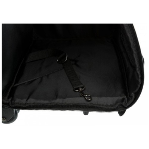 Переноска для тварин Trixie Trolley до 8 кг 32х45х25 см чорно-сіра (4011905028804)