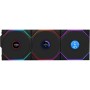 Кулер до корпусу Lian Li UNI Fan TL WIRELESS LCD 120-3, Black (G99.12TLLCD1W3B.00)