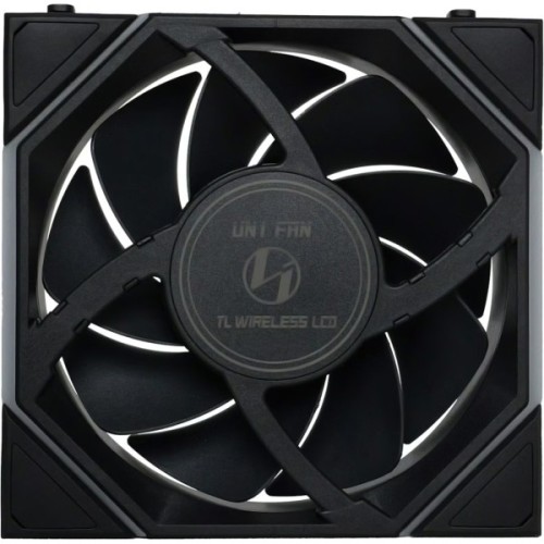 Кулер до корпусу Lian Li UNI Fan TL WIRELESS LCD 120-3, Black (G99.12TLLCD1W3B.00)