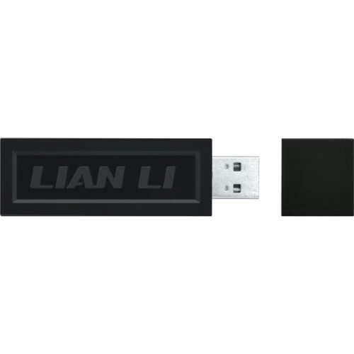 Кулер до корпусу Lian Li UNI Fan TL WIRELESS LCD 120-3, Black (G99.12TLLCD1W3B.00)