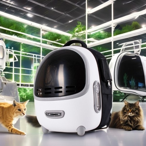 Переноска для тварин Me&Pet до 8 кг біла (NMP-43-1)