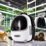 Переноска для тварин Me&Pet до 8 кг біла (NMP-43-1)