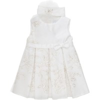 Плаття дитяче Bibaby святкове (76028-80G-cream)