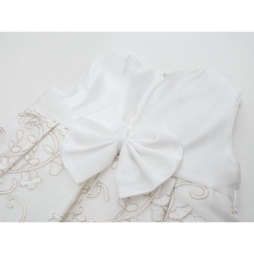 Плаття дитяче Bibaby святкове (76028-80G-cream)