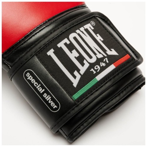 Боксерські рукавички Leone GN383 Thunder Red 8 унцій (GN383_Red_8oz)