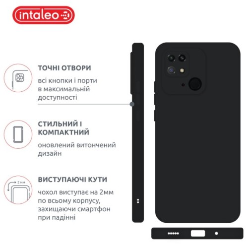 Чохол до мобільного телефона Intaleo SoftShell Xiaomi Redmi 10C Black (1283126554278)