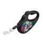 Повідець для собак WAUDOG R-leash "Божевільне кохання" світловідбивна стрічка L до 50 кг 5 м чорний (8126-1013-01)