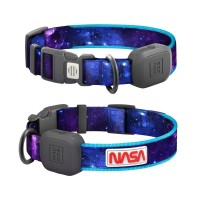 Нашийник для тварин WAUDOG з підсвічуванням LED "NASA21" S-M (272-0148)