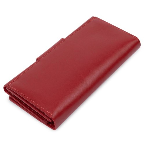 Гаманець Grande Pelle У три складання Червоний (11564)