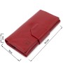 Гаманець Grande Pelle У три складання Червоний (11564)