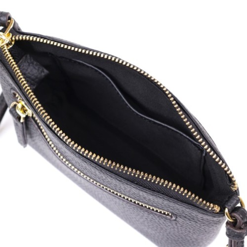 Сумка Vintage Жіноча шкіряна Чорна (20488)