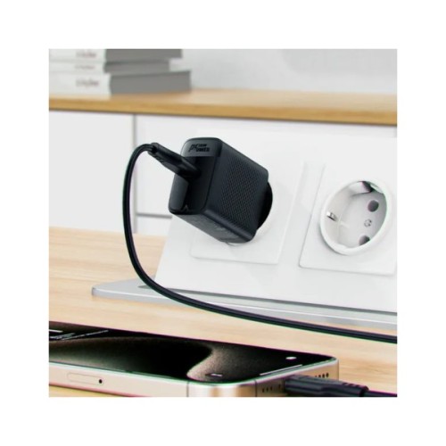 Зарядний пристрій Acefast USB-C 20W + Type-C cable A82 Fast Charger Black (6974316280057)