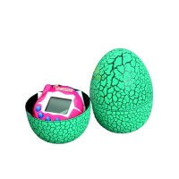 Інтерактивна іграшка UFT електронний вихованець Тамагочі в Яйці Динозавра Eggshell Game Green (EggGreen)