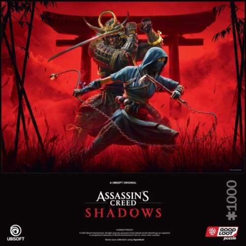 Пазл GoodLoot Assassin’s Creed Shadows Naoe & Yasuke 1000 ел. (5908305247913)