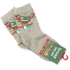 Шкарпетки дитячі Bross новорічні (10969-1-2-gray)