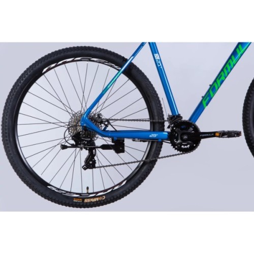Велосипед Formula 29" THOR DD CS рама-19" AL 2026 синій з зеленим (OPS-FR-29-431)