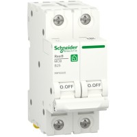 Автоматичний вимикач Schneider Electric RESI9 6kA 2P 25A (R9F02225)