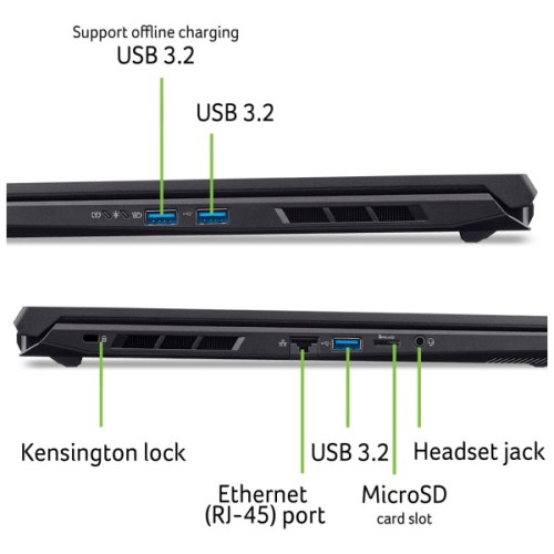 Ноутбук Acer Nitro V 17 AI ANV17-41-R7NT (NH.QYVEU.006)