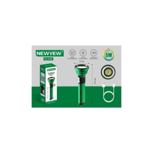Ліхтар NEWVEW NV-K46 1800mAh Green (NWVW-NV-K46-GN)