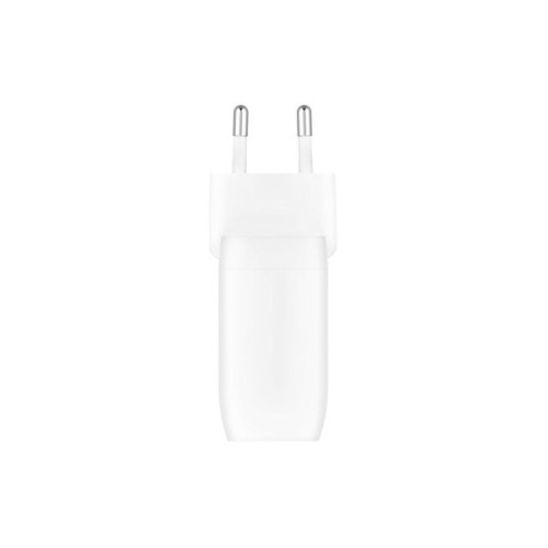 Зарядний пристрій Belkin 30W 2хUSB-С PD PPS white (WCB010VFWH)