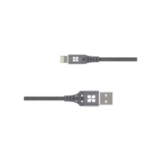 Дата кабель USB 2.0 AM to Lightning 1.2m grey Promate (nervelink-i.grey)