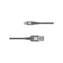 Дата кабель USB 2.0 AM to Lightning 1.2m grey Promate (nervelink-i.grey)