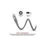 Дата кабель USB 2.0 AM to Lightning 1.2m grey Promate (nervelink-i.grey)