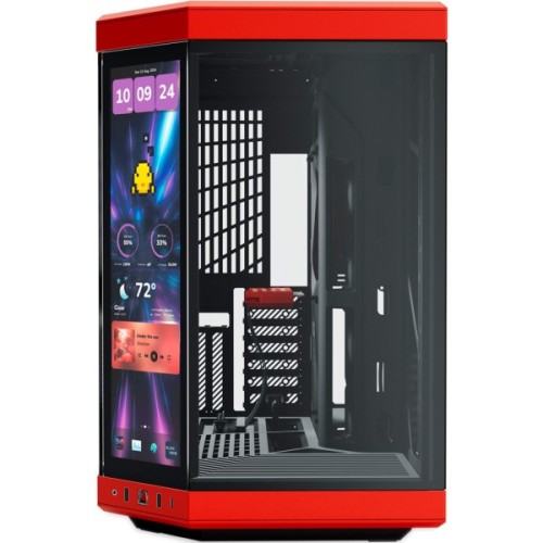 Корпус для ПК Hyte Y70 Touch Infinite Black-Red (CS-HYTE-Y70TTI-RB)