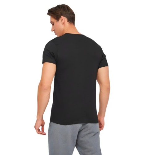 Футболка Kappa T-shirt Mezza Manica Girocollo K1305 Nero чорний XXL (8052394816172)